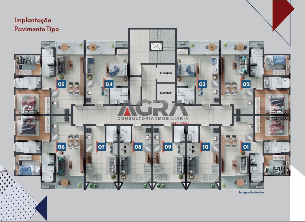 Apartamento à venda com 1 quarto, 36m² - Foto 11