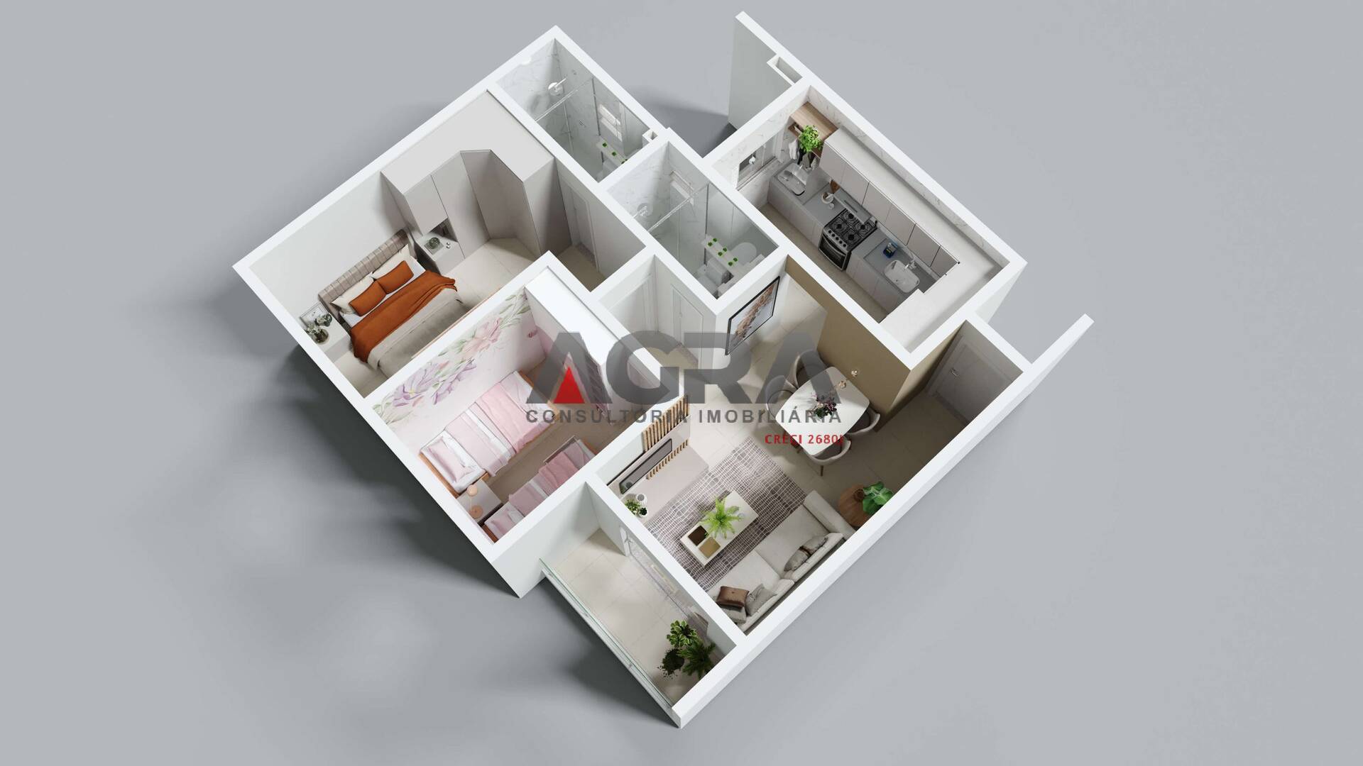 Apartamento à venda com 2 quartos, 45m² - Foto 10